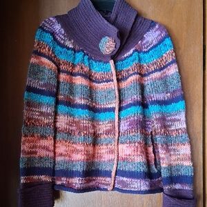 Multicolor Striped Women's Sweater